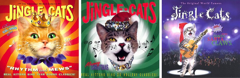 Альбомы группы Jingle Cats